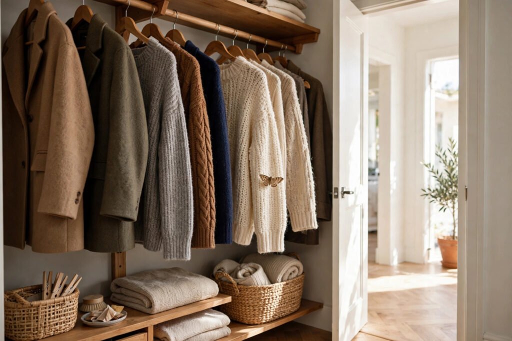 How to get rid of clothes moths in the closet